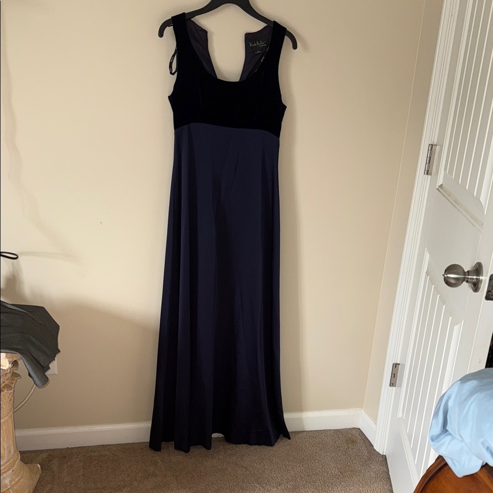 Nicole Miller Black Maxi Dress
